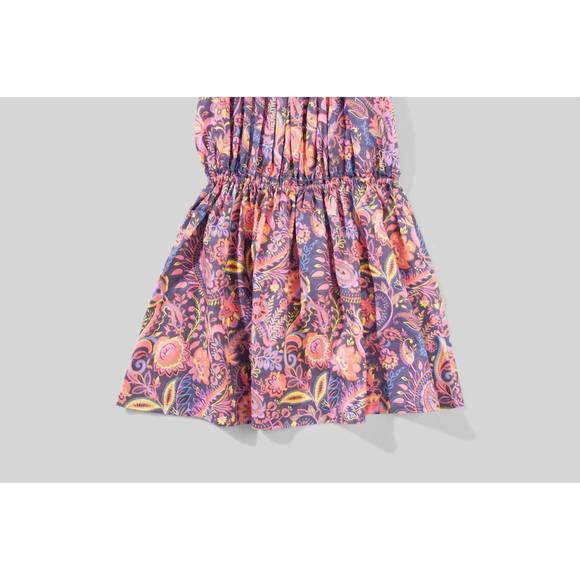 NEW MUNSTERKIDS good times elkie paisley dress in multi color - Picture 3 of 4